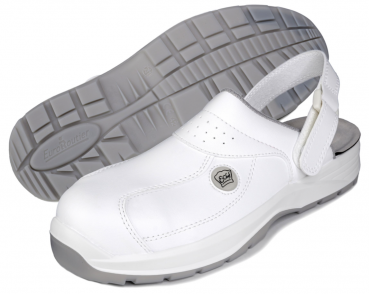 EuroRoutier E-Chef Safety Clogs SB white 36-48